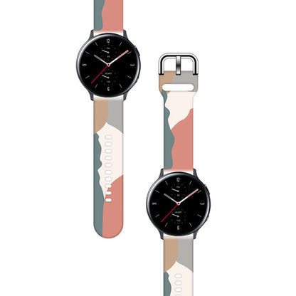 Strap Moro for Samsung Galaxy Watch 45 / 46 / 47 mm silicone bracelet watch band - pattern 15_1