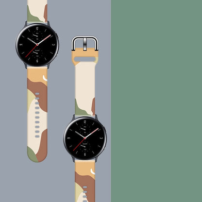 Strap Moro for Samsung Galaxy Watch 45 / 46 / 47 mm silicone bracelet watch band - pattern 16_2