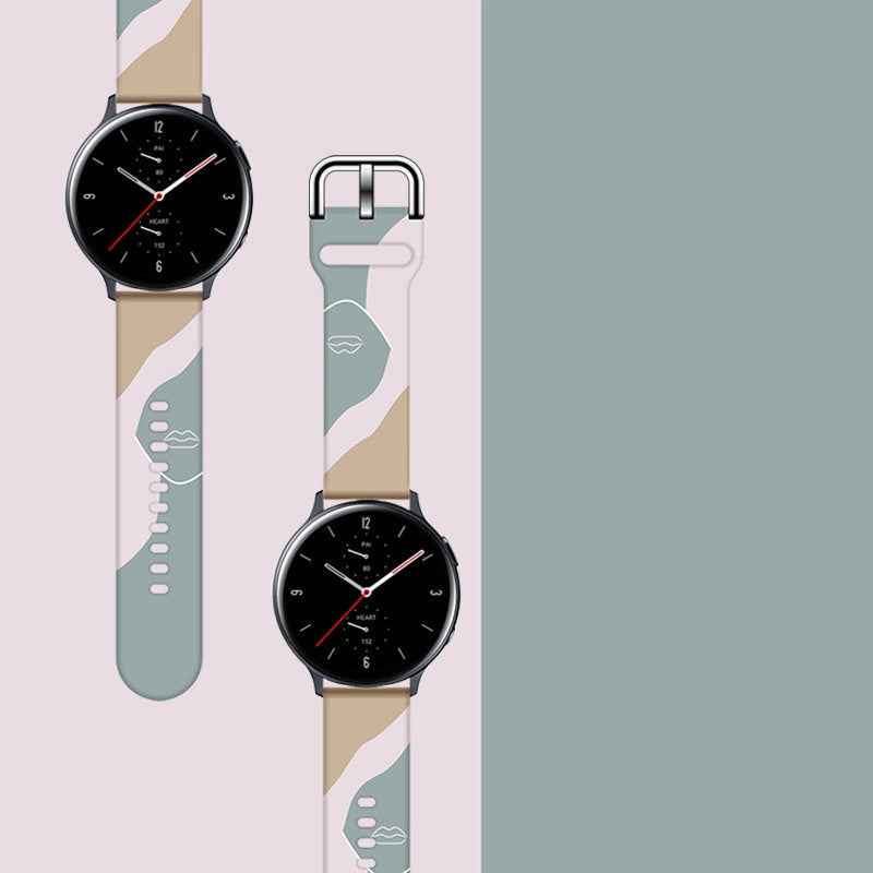 Strap Moro Band For Samsung Galaxy Watch 46mm Silicone Strap Watch Bracelet Pattern 17_2