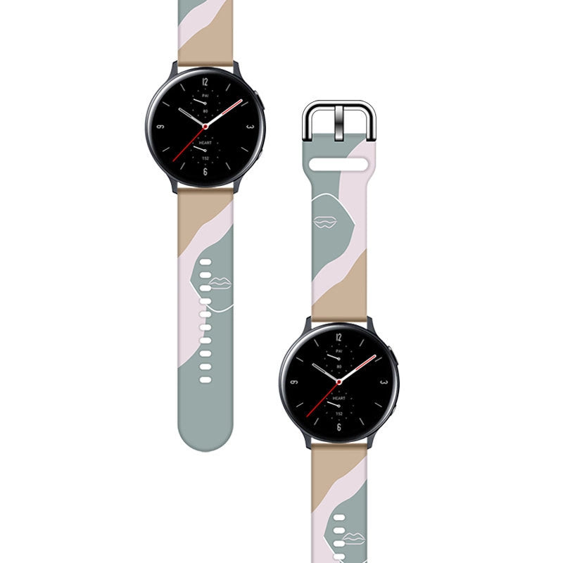 Strap Moro Band For Samsung Galaxy Watch 46mm Silicone Strap Watch Bracelet Pattern 17_1