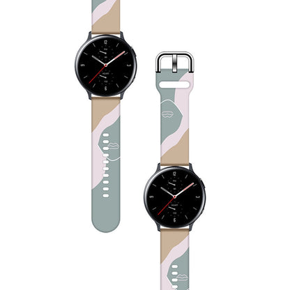 Strap Moro for Samsung Galaxy Watch 45 / 46 / 47 mm silicone bracelet watch band - pattern 17_1
