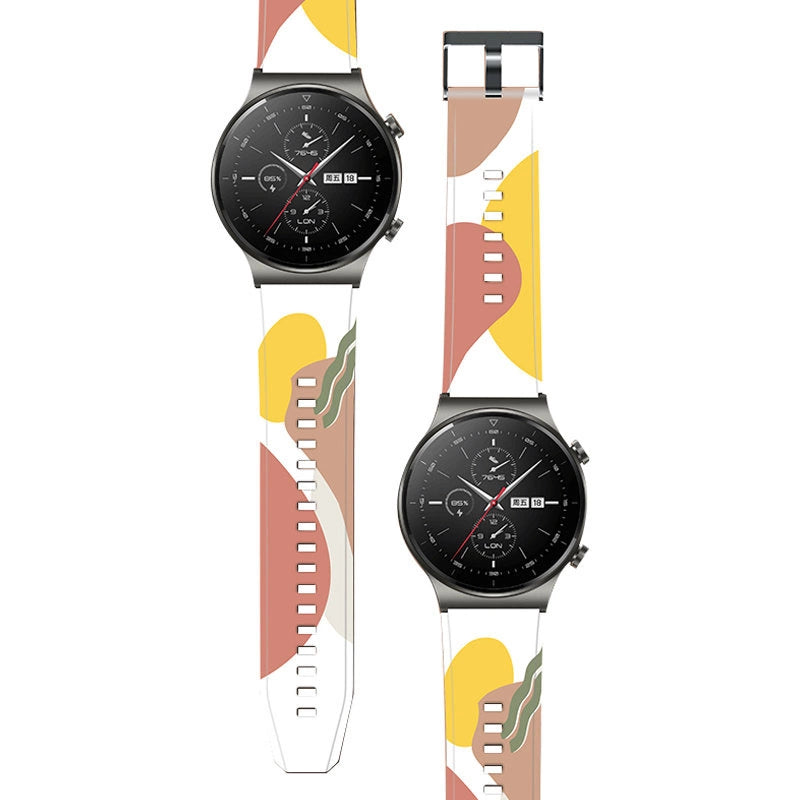 Strap Moro Band For Huawei Watch GT2 Pro Silicone Strap Camo Watch Bracelet (8)_1