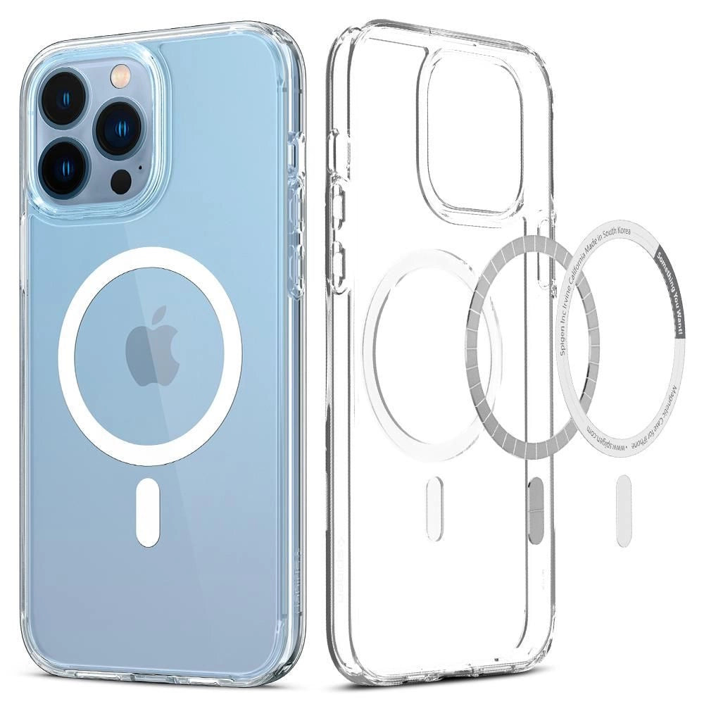 Spigen Ultra Hybrid Mag Case with MagSafe for iPhone 13 Pro Max - White_0