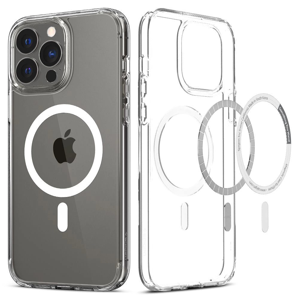 Spigen Ultra Hybrid Mag Case with MagSafe for iPhone 13 Pro Max - White_23