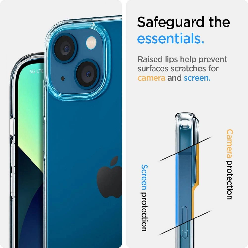 Spigen Liquid Crystal iPhone 13 Case - Clear_5