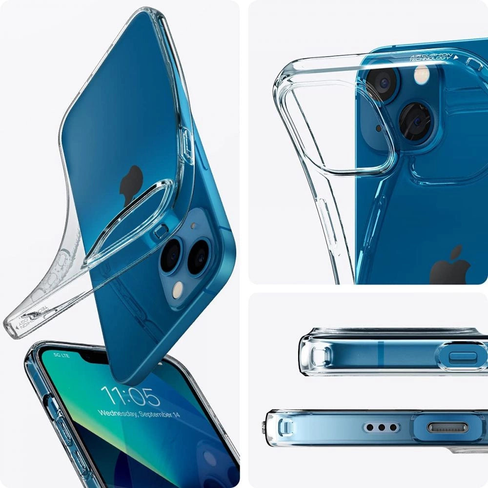 Spigen Liquid Crystal iPhone 13 Case - Clear_6