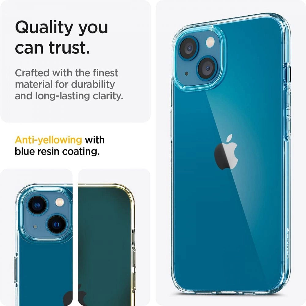 Spigen Liquid Crystal iPhone 13 Case - Clear_7