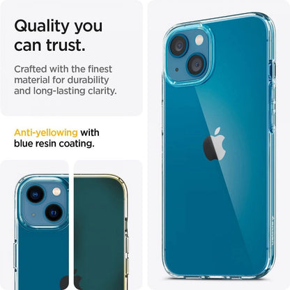 Spigen Liquid Crystal iPhone 13 Case - Clear_7