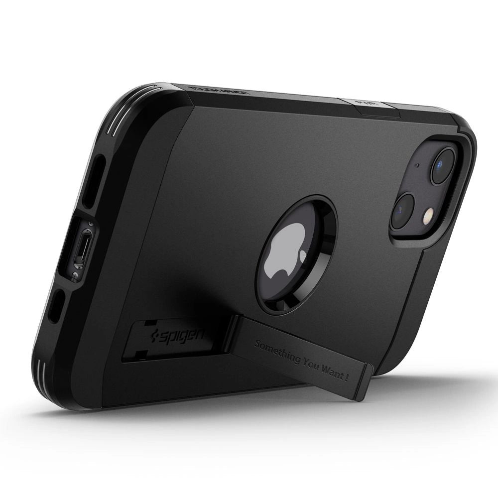 Spigen Tough Armor iPhone 13 Case - Black_4