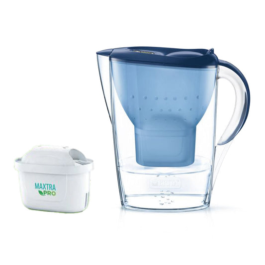 Jarro para filtrar marella azul 2 filtros maxtra pro 2,4l 1051131 brita_0