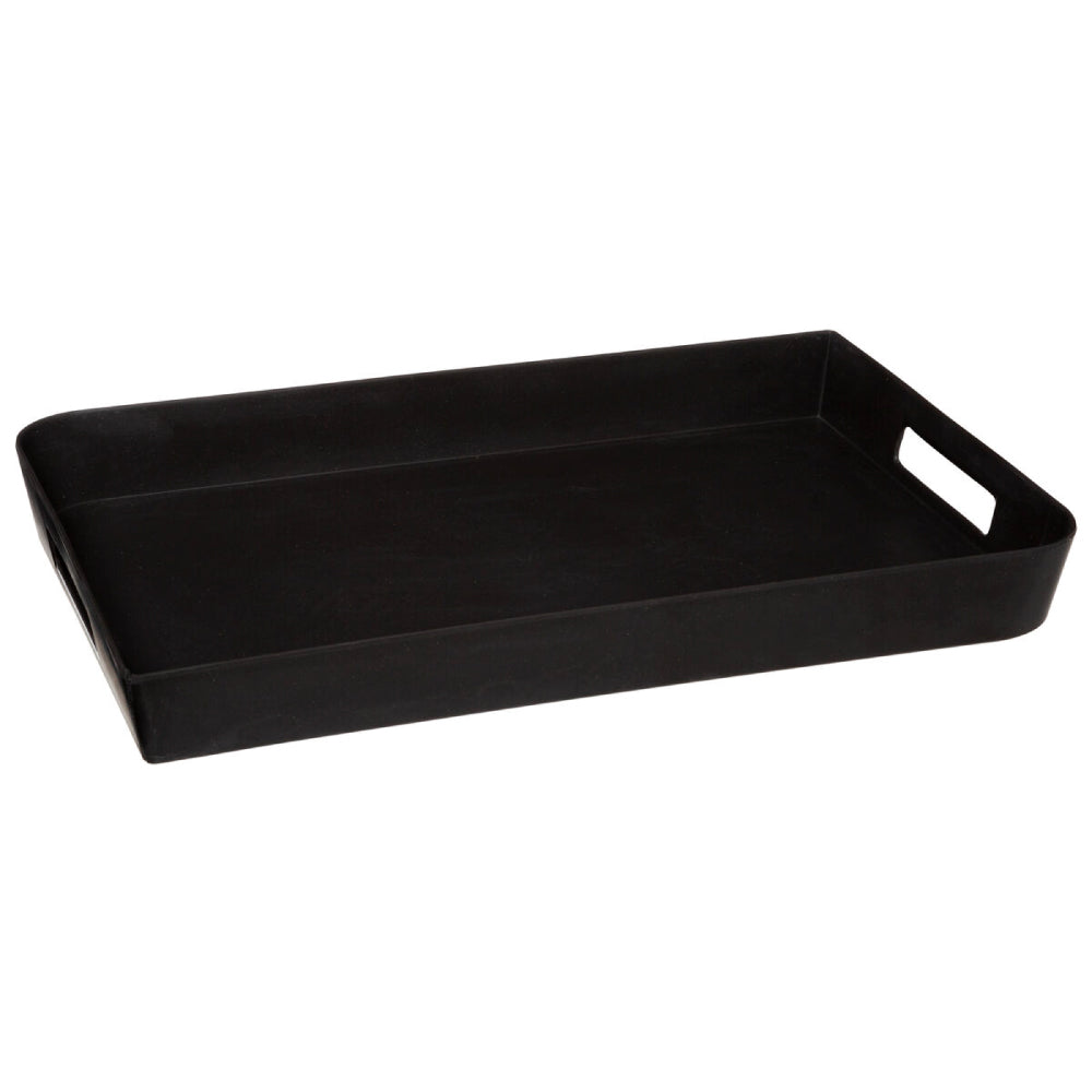 Bandeja de melamina 45x30cm preta coleÃ§Ã£o 'noir kitchen'_0