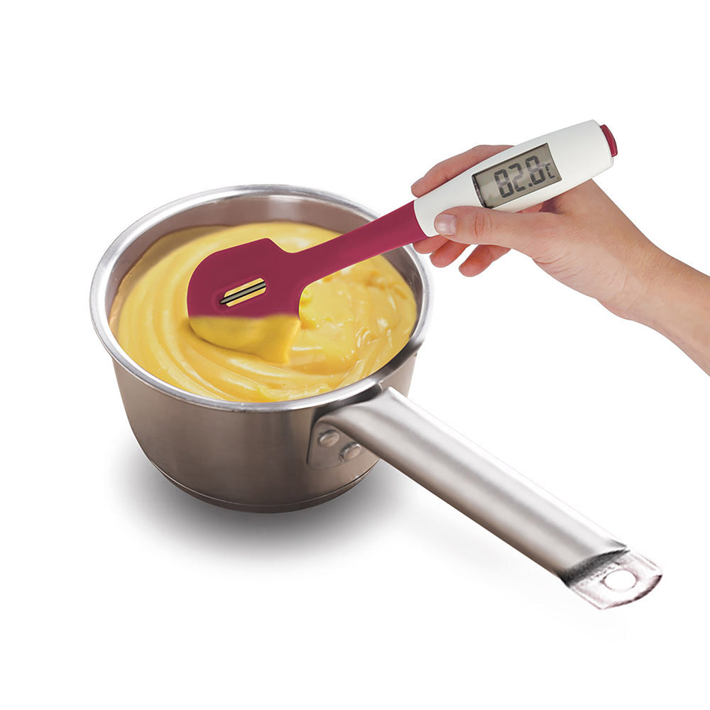 EspÃ¡tula de silicone com termÃ³metro digital extraÃ­vel 30cm_0