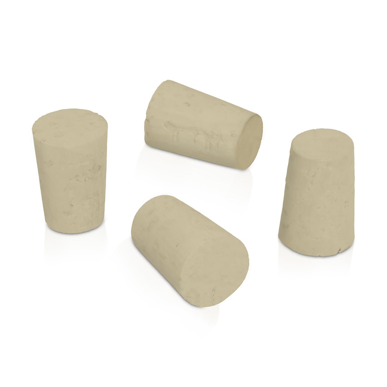Kit 10 rolhas de cortiÃ§a conicas metaltex cores/modelos diversos_0