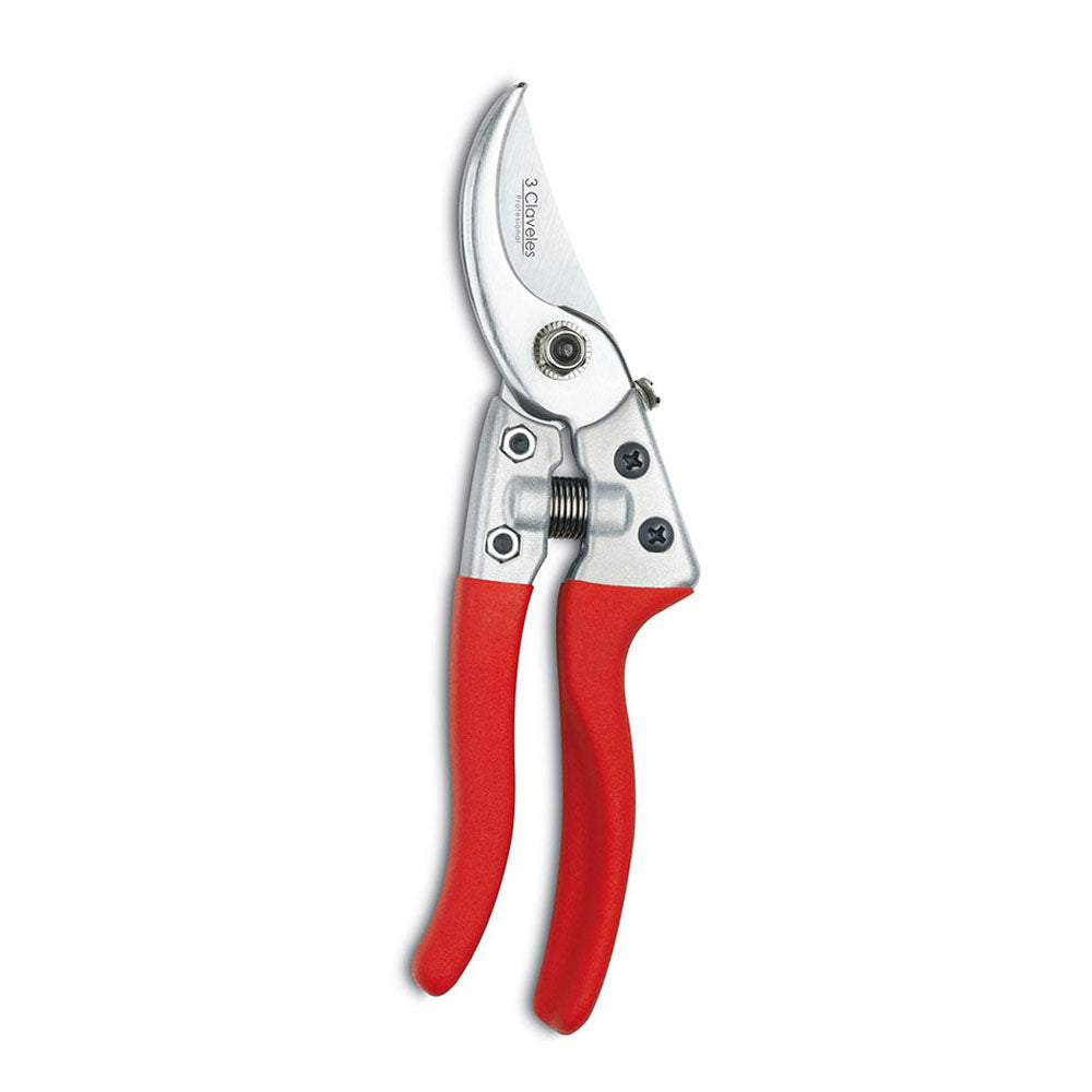 Tesoura de poda cabeÃ§a inclinada m. alumÃ­nio 21cm. d 3 claveles_0