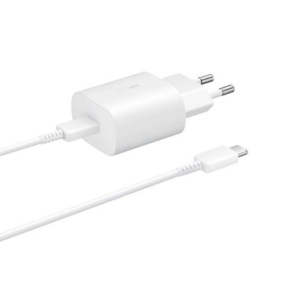 SAMSUNG PD 25W USB C TO USB C WALL CHARGER EP-TA800XW WHITE_3