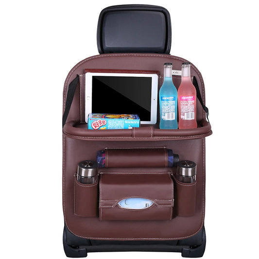 Car seat organizer seat protector seat cover shelf mini car coffee table_0