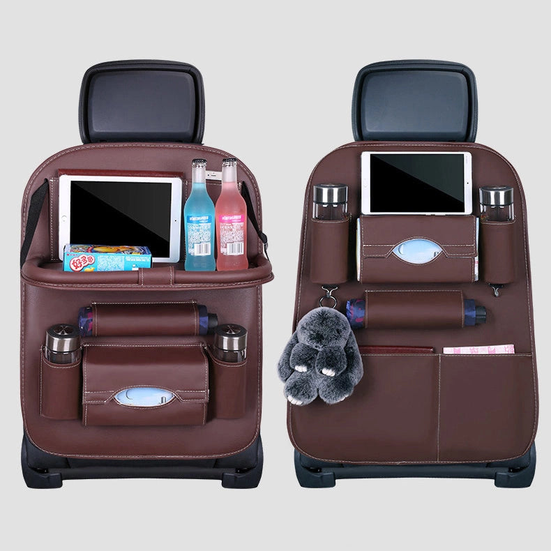 Car seat organizer seat protector seat cover shelf mini car coffee table_1