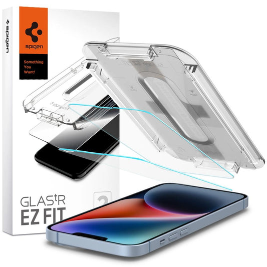 Spigen Glas.tR EZ Fit Tempered Glass for iPhone 13 / 13 Pro / 14 - 2 pcs._0