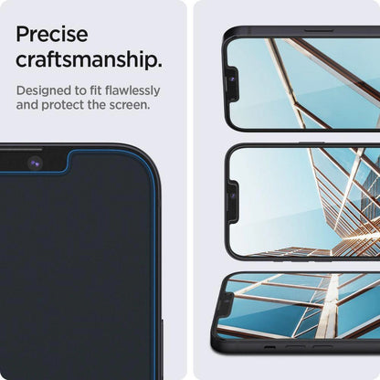 Spigen Glas.tR EZ Fit Tempered Glass for iPhone 13 / 13 Pro / 14 - 2 pcs._9