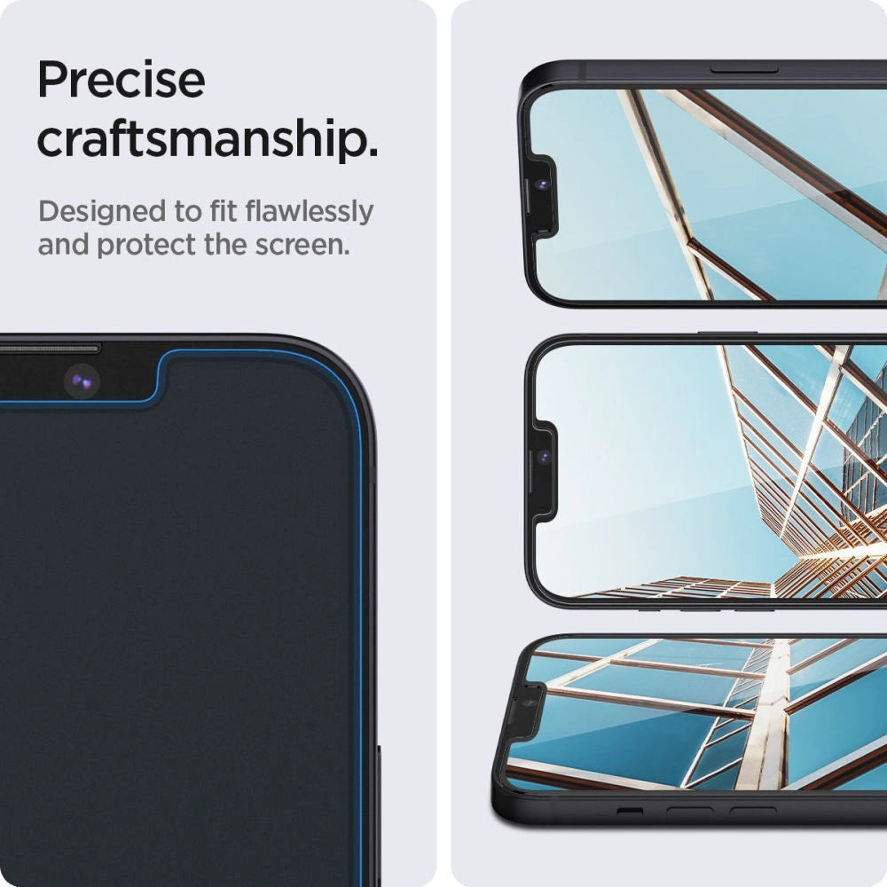 Spigen Glas.tR EZ Fit Tempered Glass for iPhone 13 / 13 Pro / 14 - 2 pcs._17