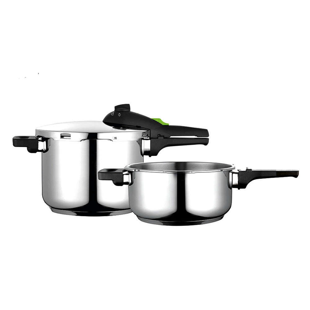 Panela de pressÃ£o super rÃ¡pida rapid 4+6l inox 18/10 fagor 4l Ã¸22x12cm 6l Ã¸22x17cm_0