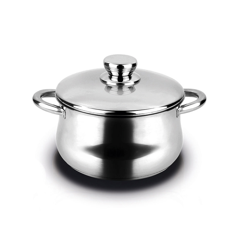 Panela inoxidavel silverinox 6,8l + tampa aÃ§o inoxidÃ¡vel 18/10 fagor Ã¸24x15cm_0