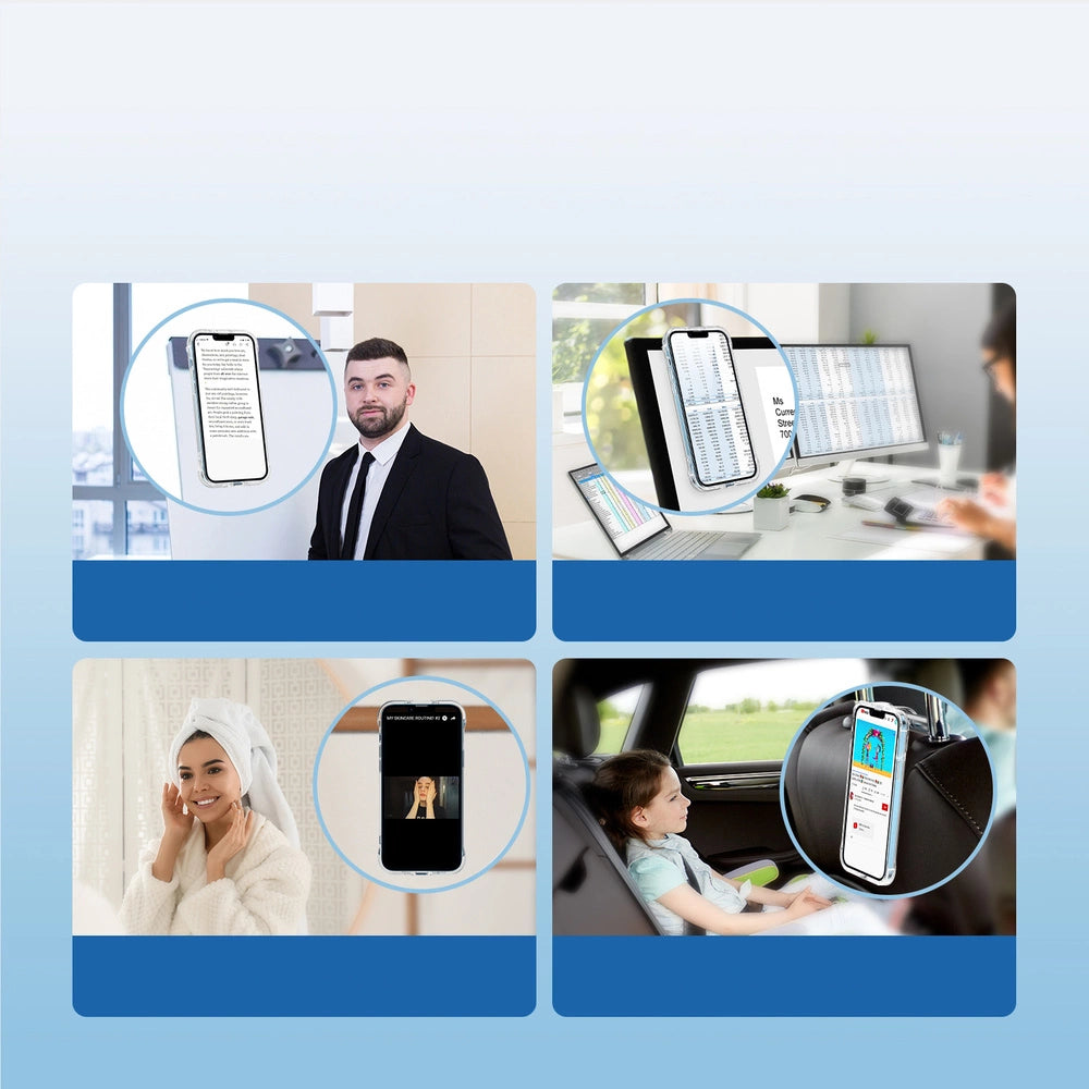 Joyroom Defender Series case for iPhone 13 rugged housing with hooks kickstand transparent (JR-BP954)_6