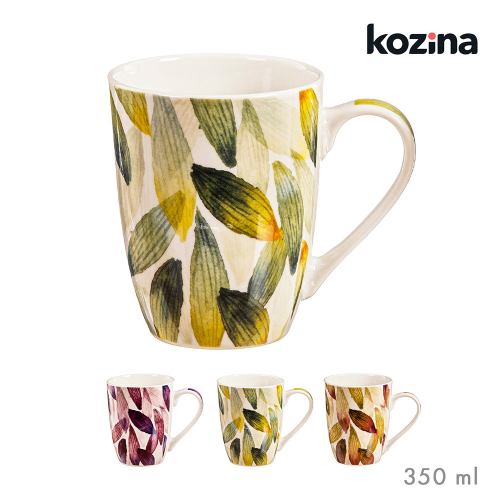 ChÃ¡vena estampado penas em vÃ¡rias cores, 340 ml_0