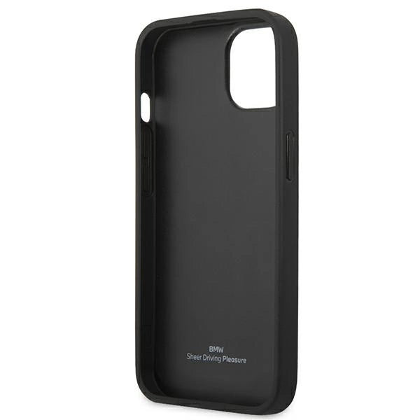 Etui BMW BMHCP13SRSPPR iPhone 13 mini 5,4" czerwony/red hardcase Leather Curve Perforate_5