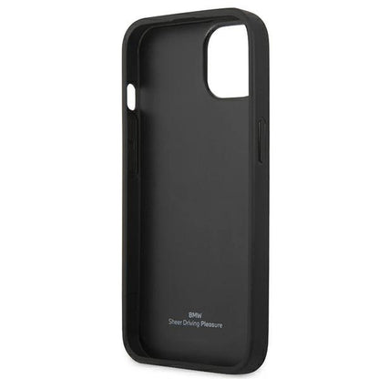 Etui BMW BMHCP13SRSPPR iPhone 13 mini 5,4" czerwony/red hardcase Leather Curve Perforate_5