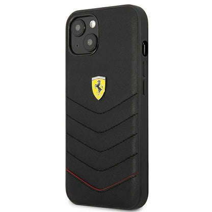 Ferrari FEHCP13SRQUK iPhone 13 mini 5.4" black/black hardcase Off Track Quilted_1