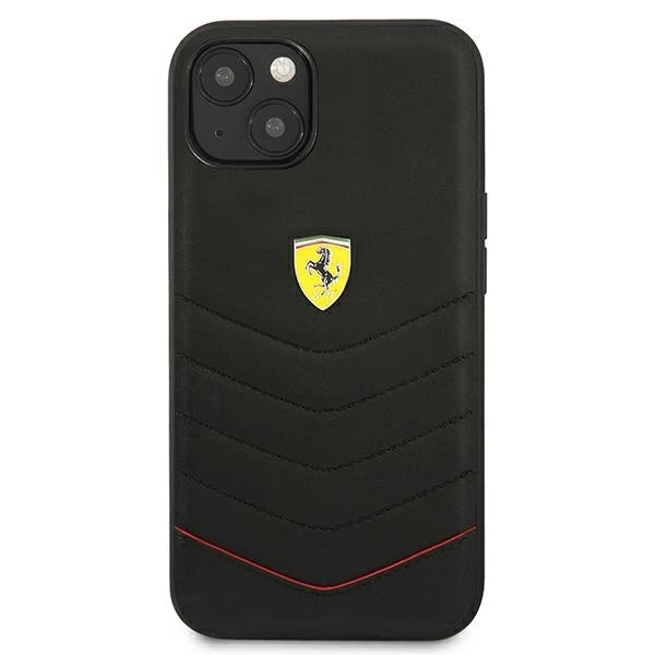 Ferrari FEHCP13SRQUK iPhone 13 mini 5.4" black/black hardcase Off Track Quilted_2