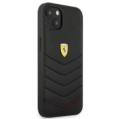 Ferrari FEHCP13SRQUK iPhone 13 mini 5.4" black/black hardcase Off Track Quilted_3