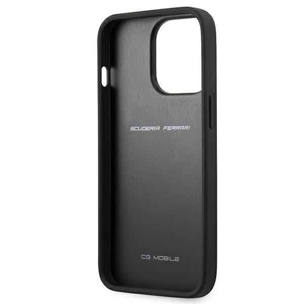 Ferrari FESAXHCP13XBK iPhone 13 Pro Max 6,7" czarny/black hardcase On Track Carbon Stripe_6