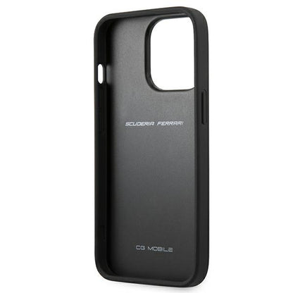 Ferrari FESAXHCP13XBK iPhone 13 Pro Max 6,7" czarny/black hardcase On Track Carbon Stripe_6