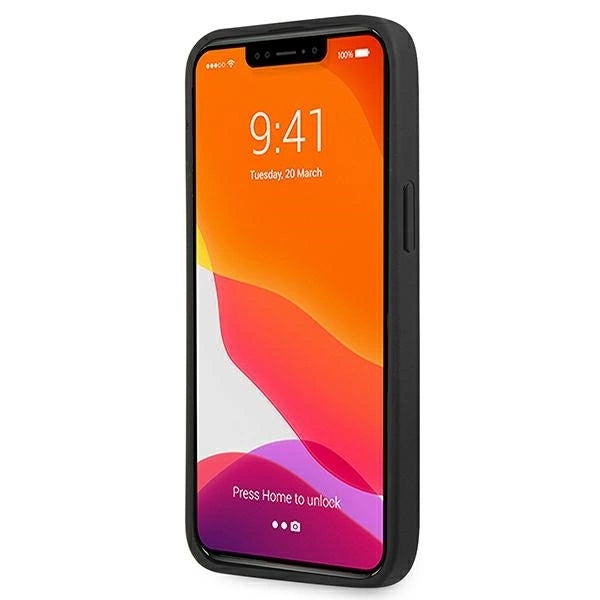 Guess GUHCP13L4GMGGR iPhone 13 Pro / 13 6.1" grey/grey hardcase 4G Big Metal Logo_4