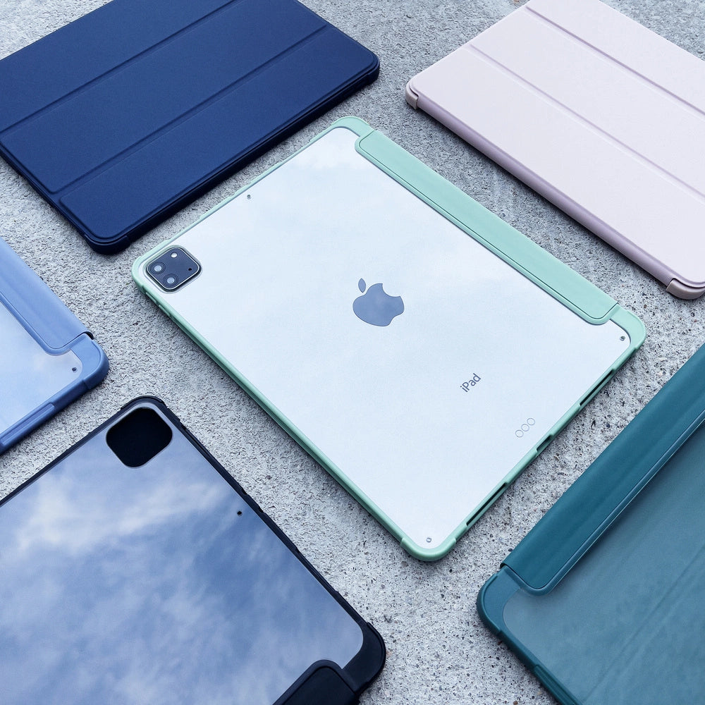 Stand Tablet Case Smart Cover case for iPad mini 2021 with stand function green_11