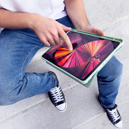 Stand Tablet Case Smart Cover case for iPad mini 2021 with stand function green_10