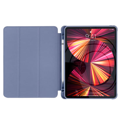 Stand Tablet Case Smart Cover case for iPad mini 2021 with stand function blue_2
