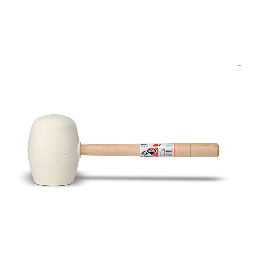 MaÃ§o de borracha branco 750g 66907 rubi_0