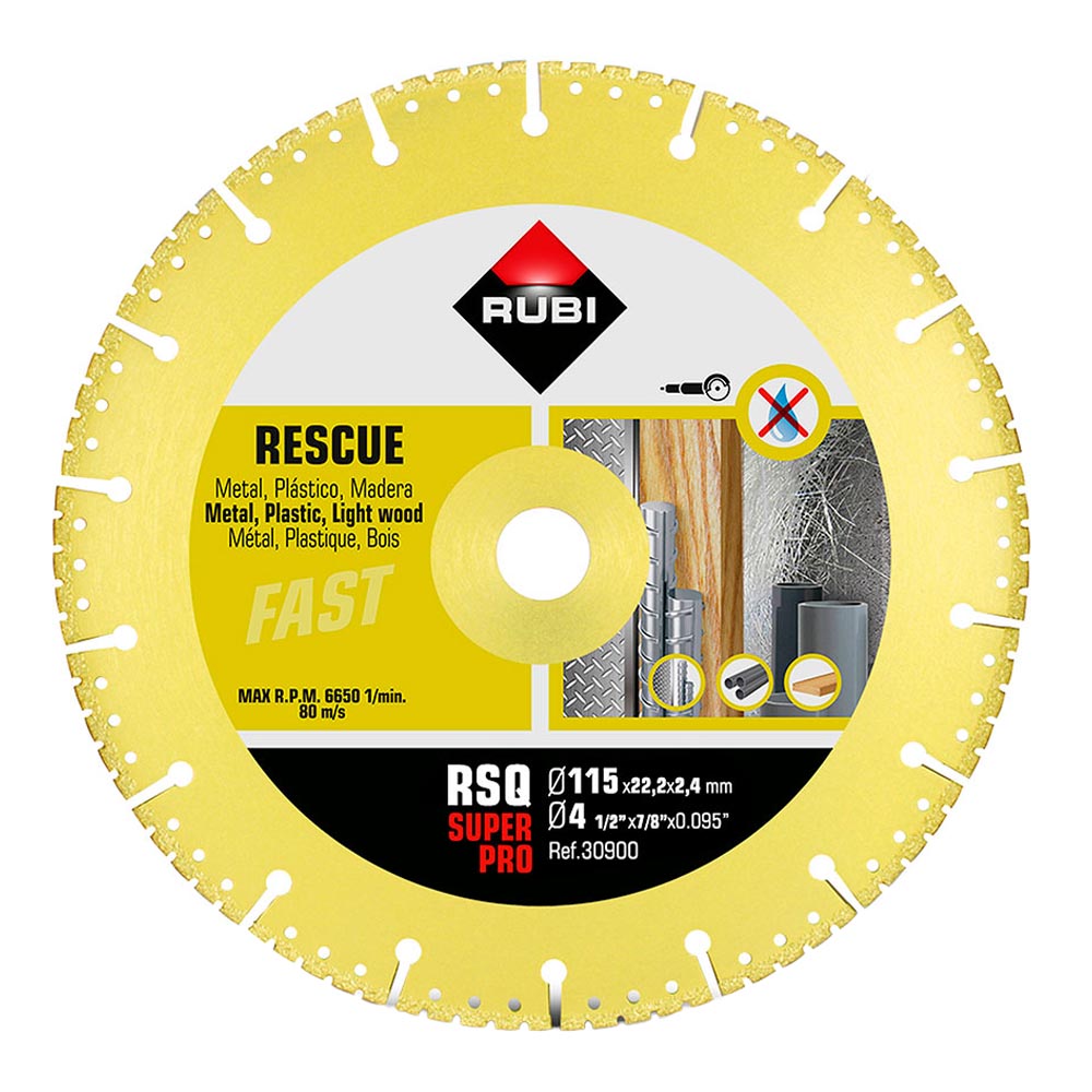 Disco de diamante rsq Ã¸115mm superpro r30900 rubi_0