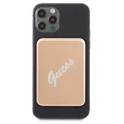 Guess Inductive Power Bank 5W GUPBMSVSLG 3000mAh gold/gold MagSafe_1