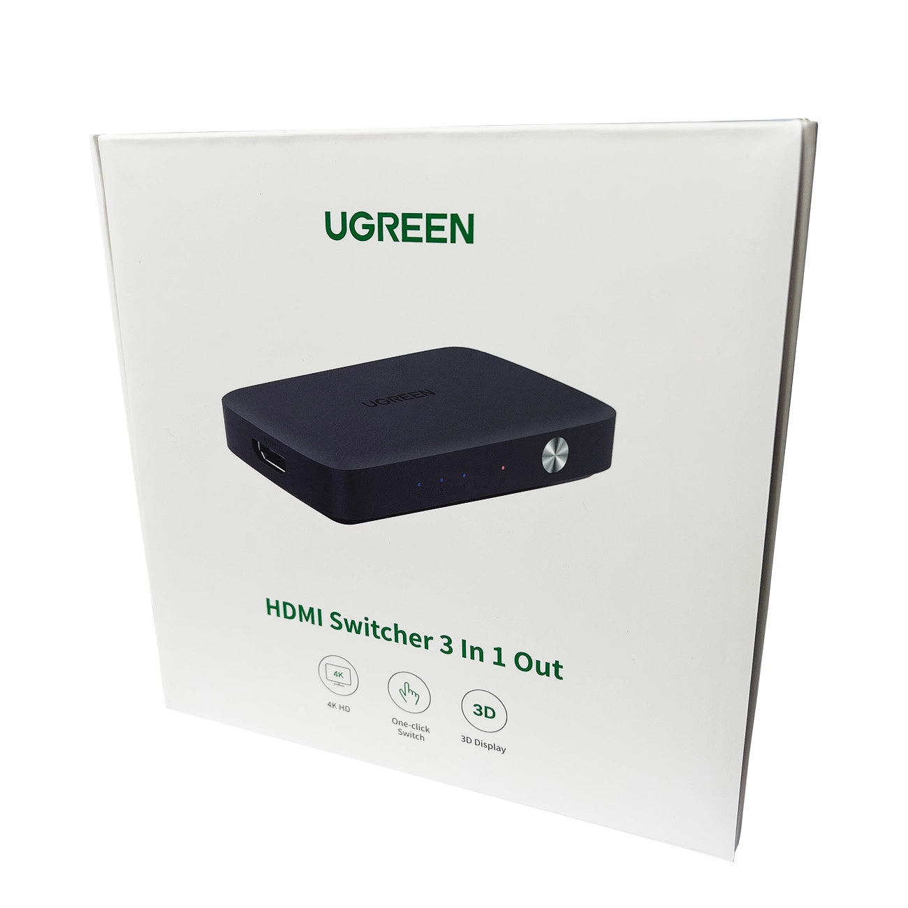 Ugreen switch splitter splitter switch HDMI - 3x HDMI 4K 30Hz black (CM332 80125)_4