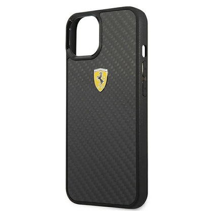 Ferrari FEHCP13SFCABK iPhone 13 mini 5.4&quot; black/black hardcase On Track Real Carbon_5