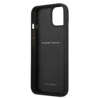 Ferrari FEHCP13SFCABK iPhone 13 mini 5.4&quot; black/black hardcase On Track Real Carbon_6