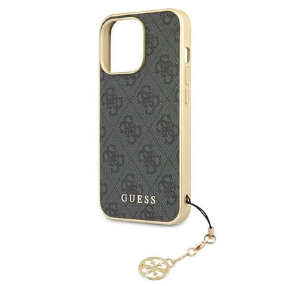 Guess GUHCP13XGF4GGR iPhone 13 Pro Max 6.7" grey/grey hardcase 4G Charms Collection_5