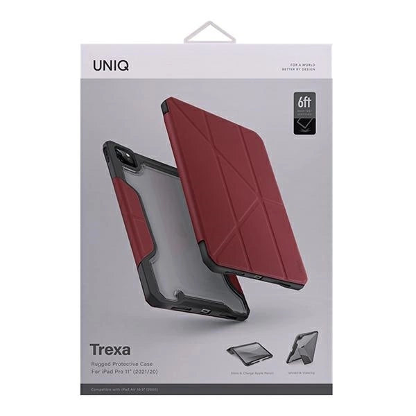 Uniq Trexa case for iPad Pro 11'' 2021/2020 - red_7