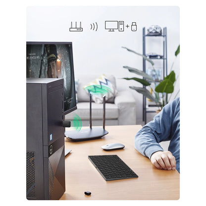 Ugreen dual-band adapter external USB network card - WiFi 11ac AC650 black (CM448)_10