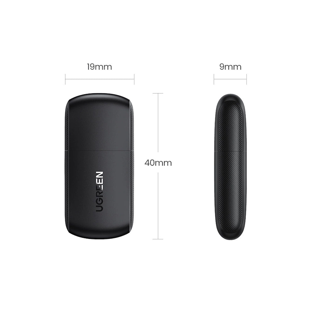 Ugreen dual-band adapter external USB network card - WiFi 11ac AC650 black (CM448)_15