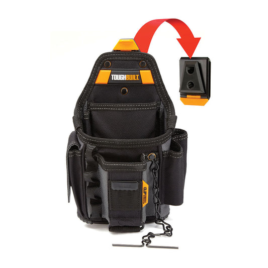 Bolso porta ferramentas pequeno eletricista_0